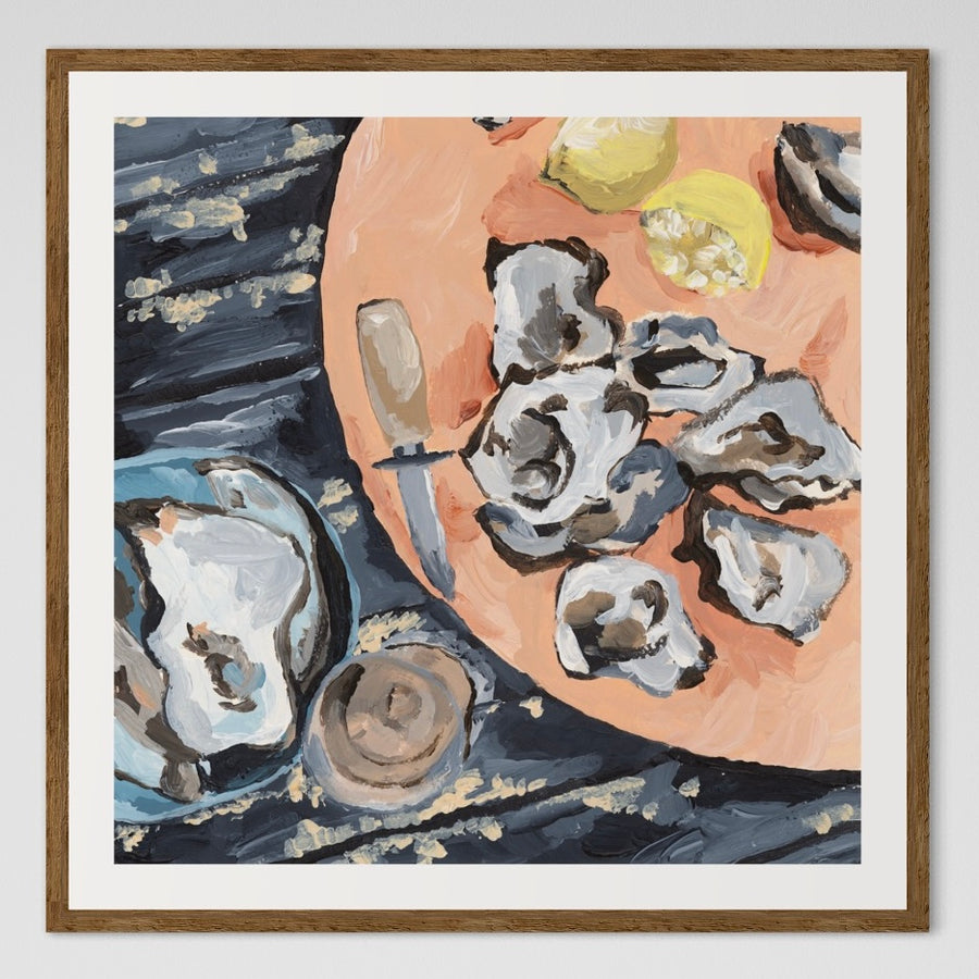 Oyster Shuck - Fine Art Print