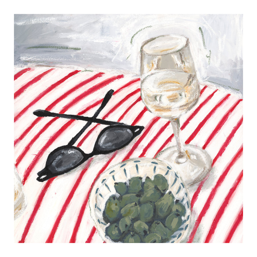 Sunglasses & Olives - Fine Art Print