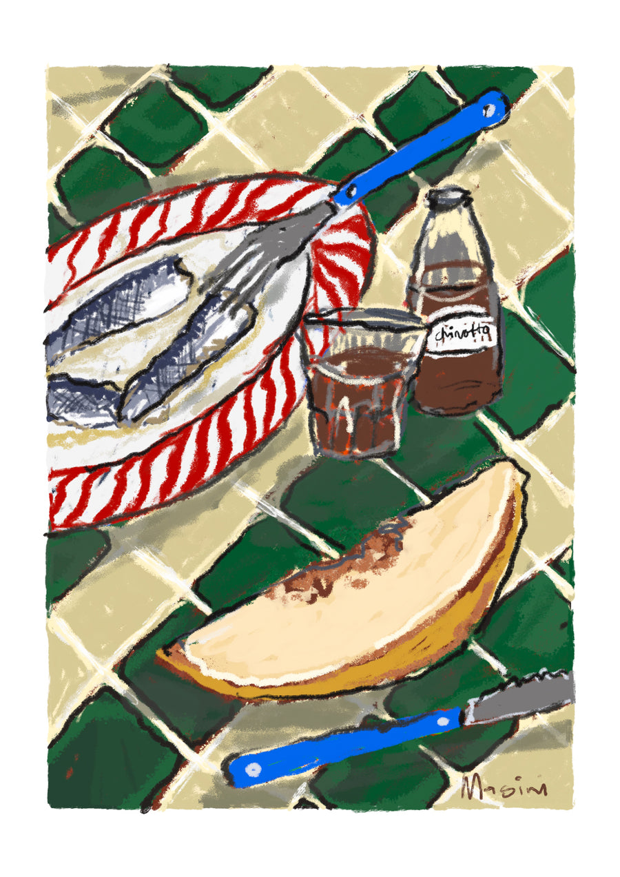 Chinotto & Melon - Print