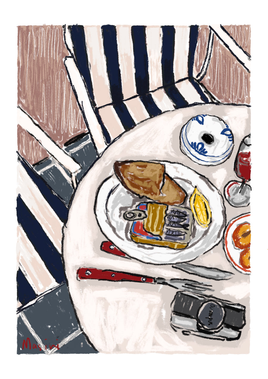 Summer Sardines - Print
